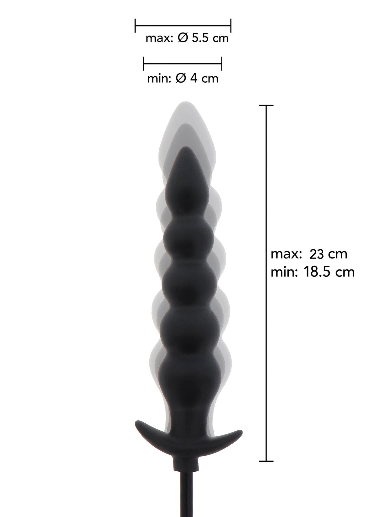 Bestel: Inflatable Ribbed Plug Advance by Hidden Desire Extreme - bij Happytoys: de erotische sex webshop | liever Happy dan Easy ⭐⭐⭐⭐⭐