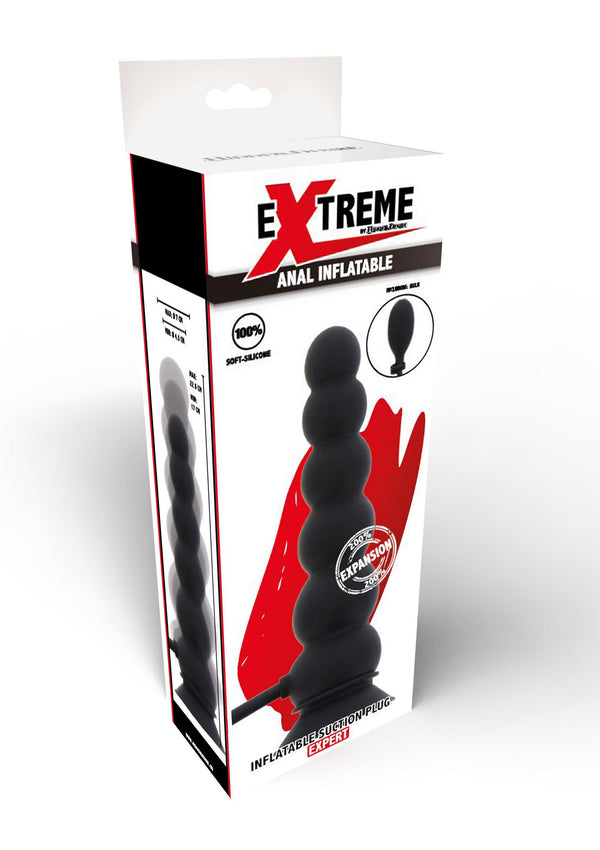 Bestel: Inflatable Suction Plug Butt Plug Expert by Hidden Desire Extreme - bij Happytoys: de erotische sex webshop | liever Happy dan Easy ⭐⭐⭐⭐⭐