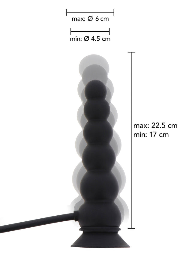 Bestel: Inflatable Suction Plug Butt Plug Expert by Hidden Desire Extreme - bij Happytoys: de erotische sex webshop | liever Happy dan Easy ⭐⭐⭐⭐⭐
