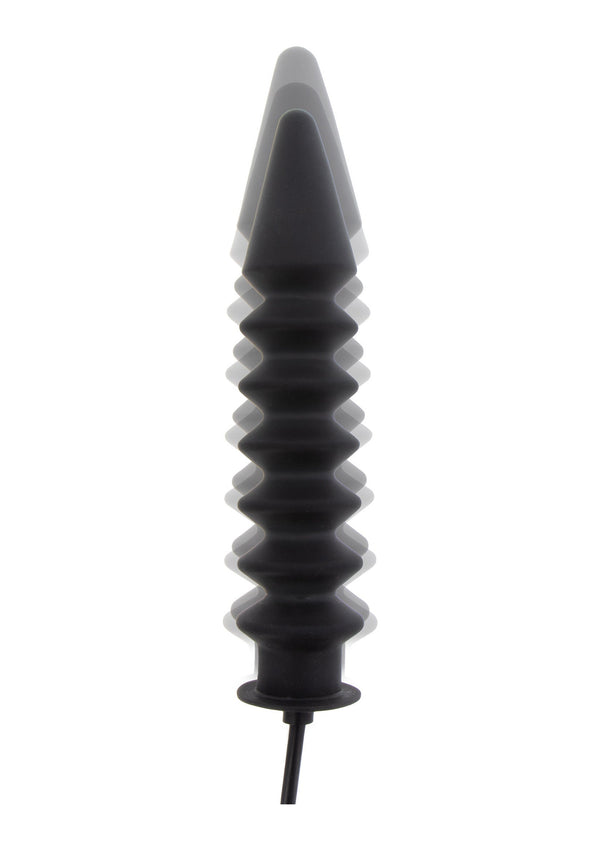 Bestel: Inflatable Ribbed Plug Expert Buttplug by Hidden Desire Extreme - bij Happytoys: de erotische sex webshop | liever Happy dan Easy ⭐⭐⭐⭐⭐