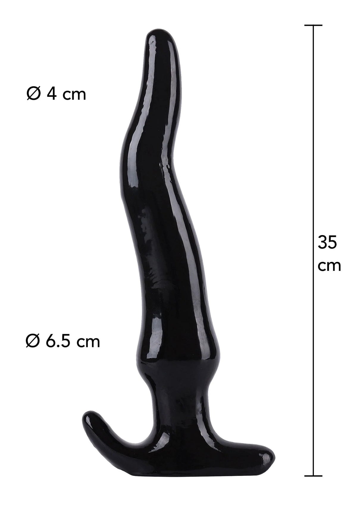 Bestel: Anal Slider 35 cm by Hidden Desire - bij Happytoys: de erotische sex webshop | liever Happy dan Easy ⭐⭐⭐⭐⭐ - Default Title - 16877 - BLACK
