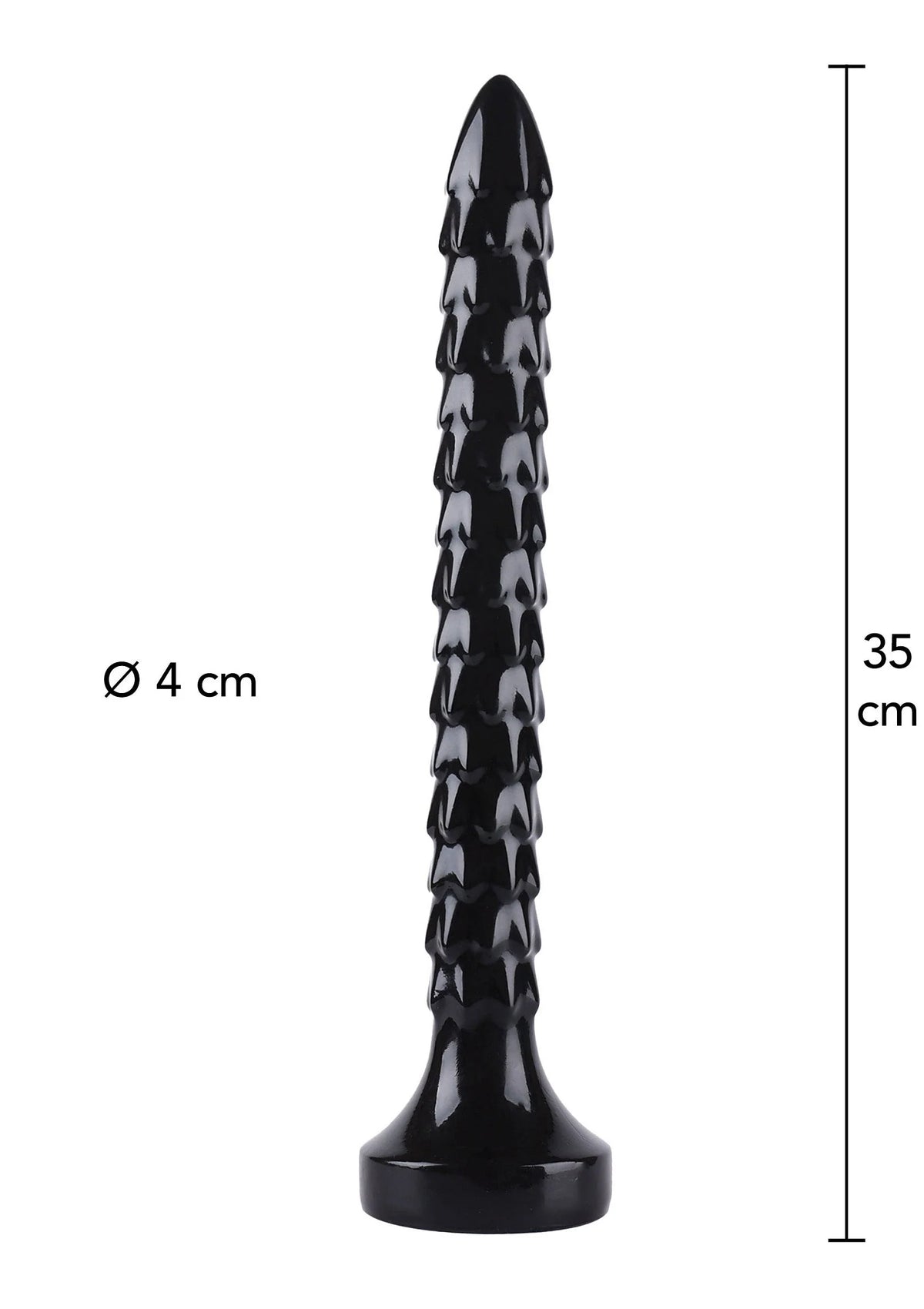 Bestel: Anal Snake 35 cm by Hidden Desire - bij Happytoys: de erotische sex webshop | liever Happy dan Easy ⭐⭐⭐⭐⭐ - Default Title - 16878 - BLACK