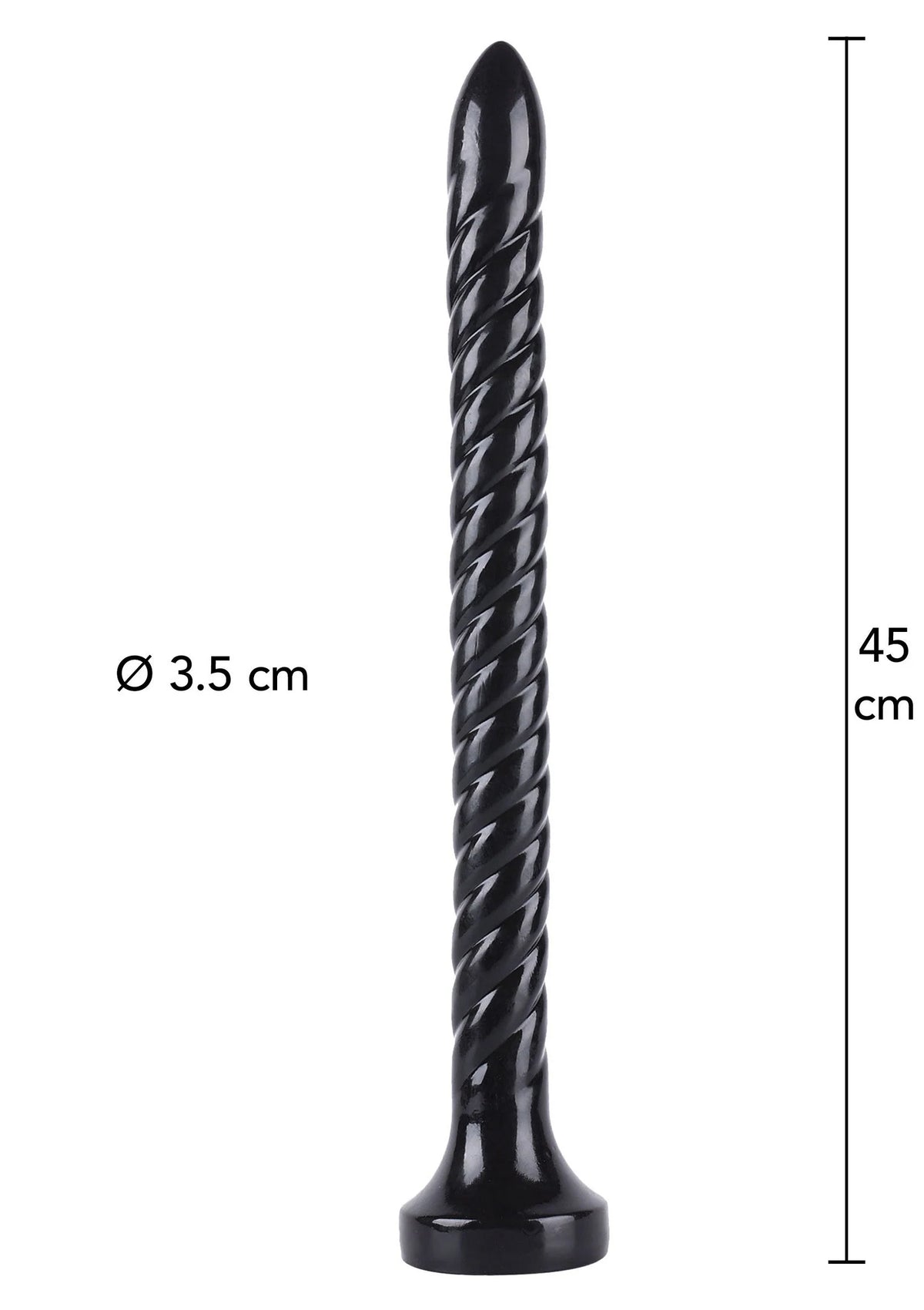Bestel: Anal Serpent 45 cm by Hidden Desire - bij Happytoys: de erotische sex webshop | liever Happy dan Easy ⭐⭐⭐⭐⭐ - Default Title - 16881 - BLACK