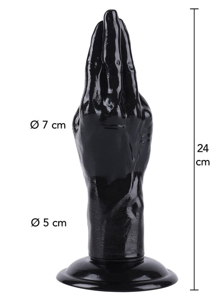 Bestel: Hand Fucker 24 cm by Hidden Desire - bij Happytoys: de erotische sex webshop | liever Happy dan Easy ⭐⭐⭐⭐⭐ - Default Title - 16886 - BLACK