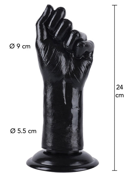 Bestel: Fist Fucker 24 cm by Hidden Desire - bij Happytoys: de erotische sex webshop | liever Happy dan Easy ⭐⭐⭐⭐⭐ - Default Title - 16887 - BLACK