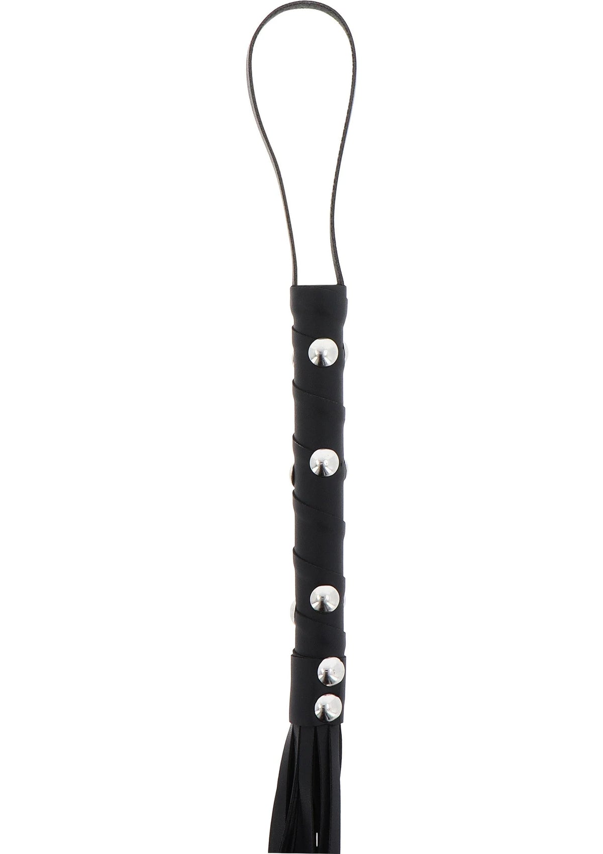 Bestel: Extreme Short Studded Flogger Whip by Hidden Desire - bij Happytoys: de erotische sex webshop | liever Happy dan Easy ⭐⭐⭐⭐⭐