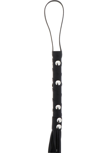 Bestel: Extreme Short Studded Flogger Whip by Hidden Desire - bij Happytoys: de erotische sex webshop | liever Happy dan Easy ⭐⭐⭐⭐⭐