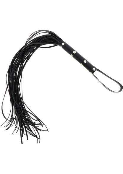 Bestel: Extreme Long Studded Flogger Whip by Hidden Desire - bij Happytoys: de erotische sex webshop | liever Happy dan Easy ⭐⭐⭐⭐⭐ - Default Title - 16897 - BLACK