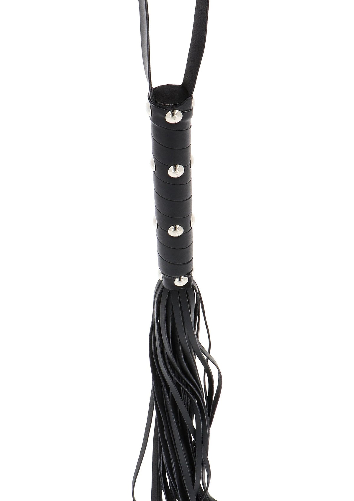 Bestel: Extreme Long Studded Flogger Whip by Hidden Desire - bij Happytoys: de erotische sex webshop | liever Happy dan Easy ⭐⭐⭐⭐⭐