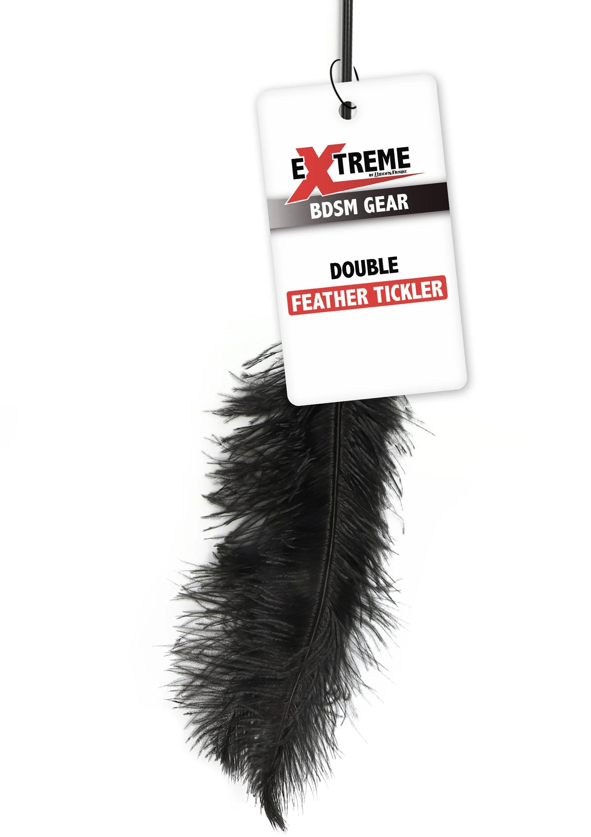 Bestel: Double Feather Tickler by Hidden Desire Extreme - bij Happytoys: de erotische sex webshop | liever Happy dan Easy ⭐⭐⭐⭐⭐
