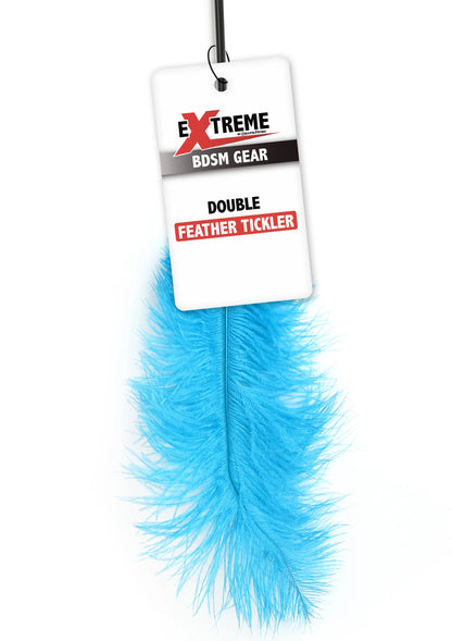 Bestel: Double Feather Tickler by Hidden Desire Extreme - bij Happytoys: de erotische sex webshop | liever Happy dan Easy ⭐⭐⭐⭐⭐