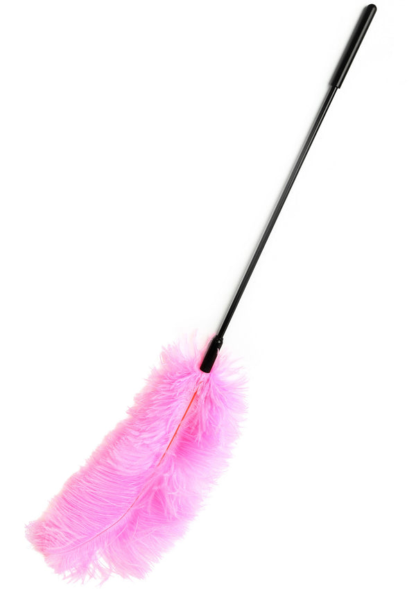 Bestel: Double Feather Tickler by Hidden Desire Extreme - bij Happytoys: de erotische sex webshop | liever Happy dan Easy ⭐⭐⭐⭐⭐ - Roze - 16899 - PINK
