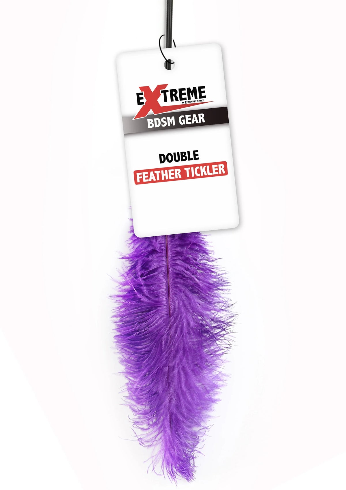 Bestel: Double Feather Tickler by Hidden Desire Extreme - bij Happytoys: de erotische sex webshop | liever Happy dan Easy ⭐⭐⭐⭐⭐