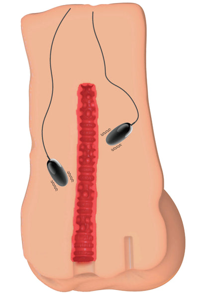 Bestel: Vibrating Slut Hole Masturbator by Hidden Desire - bij Happytoys: de erotische sex webshop | liever Happy dan Easy ⭐⭐⭐⭐⭐