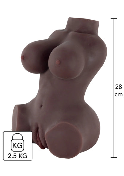 Bestel: Ebony Fuck Goddess Mastubator 2.5 kg by Hidden Desire - bij Happytoys: de erotische sex webshop | liever Happy dan Easy ⭐⭐⭐⭐⭐ - Default Title - 16924 - BROWN