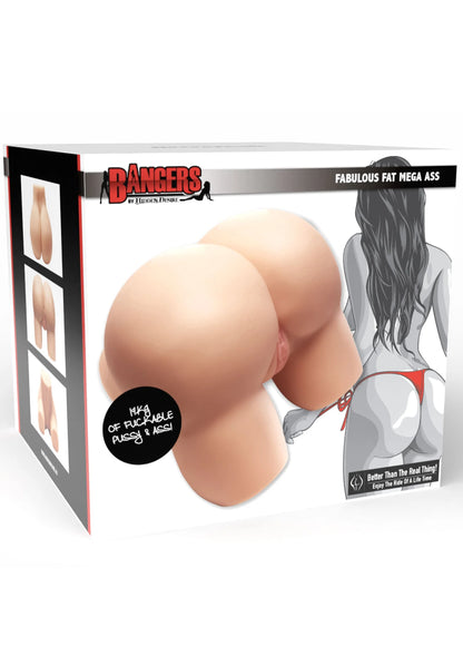 Bestel: Bangers Fabulous Fat Mega Ass 19kg by Hidden Desire - bij Happytoys: de erotische sex webshop | liever Happy dan Easy ⭐⭐⭐⭐⭐