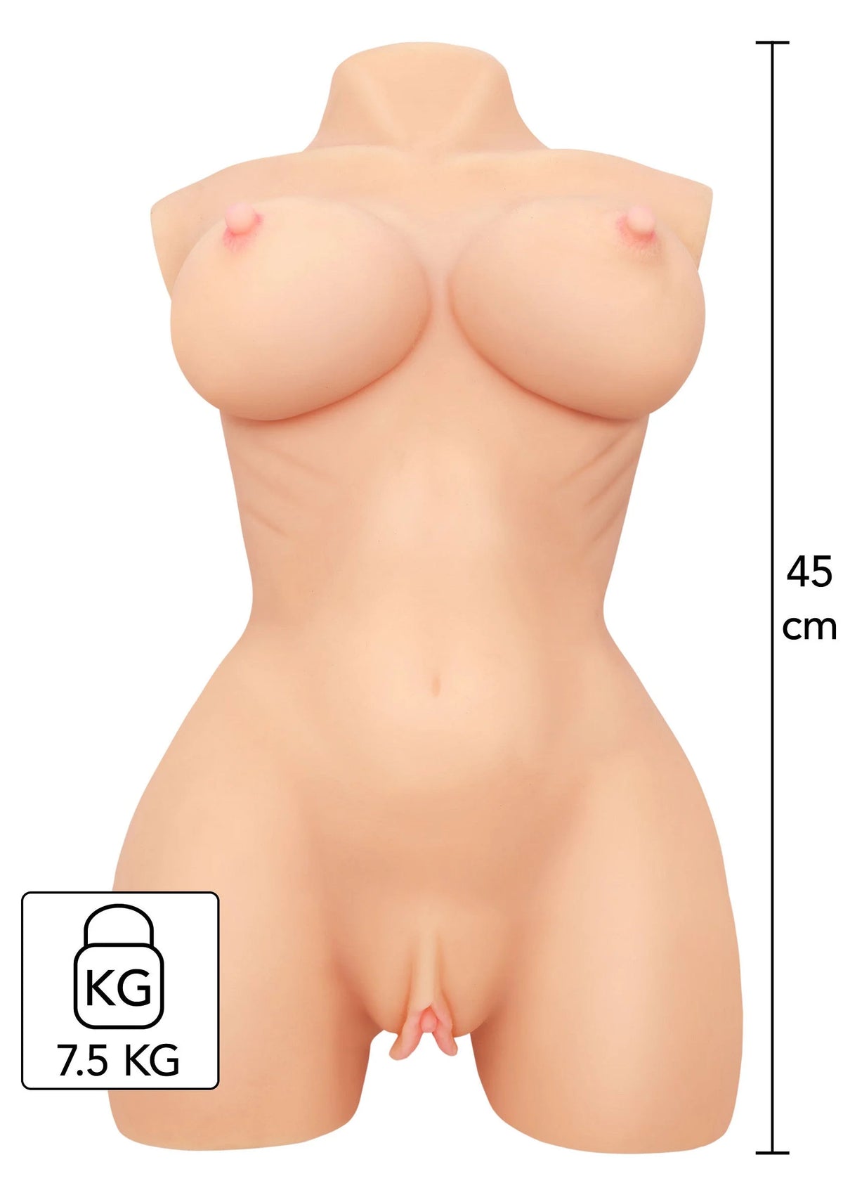 Bestel: Bangers Horny Nympho Slut Torso by Hidden Desire - Erotisch speelgoed en spellen bij Happytoys: de erotische sex webshop | liever Happy dan Easy ⭐⭐⭐⭐⭐ - Default Title - 16933 - SKIN