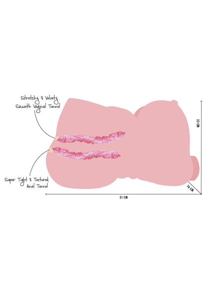 Bestel: Fat Fuck Queen 6 kg by Hidden Desire - bij Happytoys: de erotische sex webshop | liever Happy dan Easy ⭐⭐⭐⭐⭐
