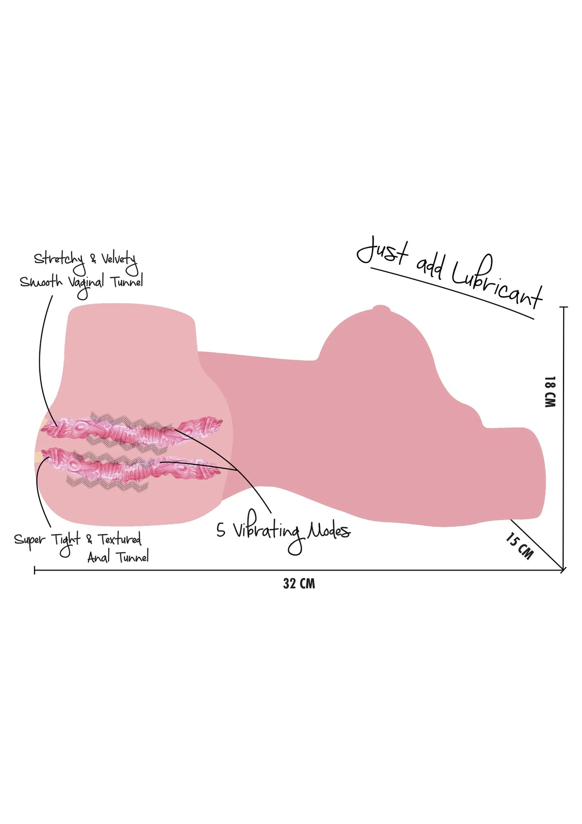 Bestel: Very Fuckable College Bitch 3.5 kg by Hidden Desire - bij Happytoys: de erotische sex webshop | liever Happy dan Easy ⭐⭐⭐⭐⭐