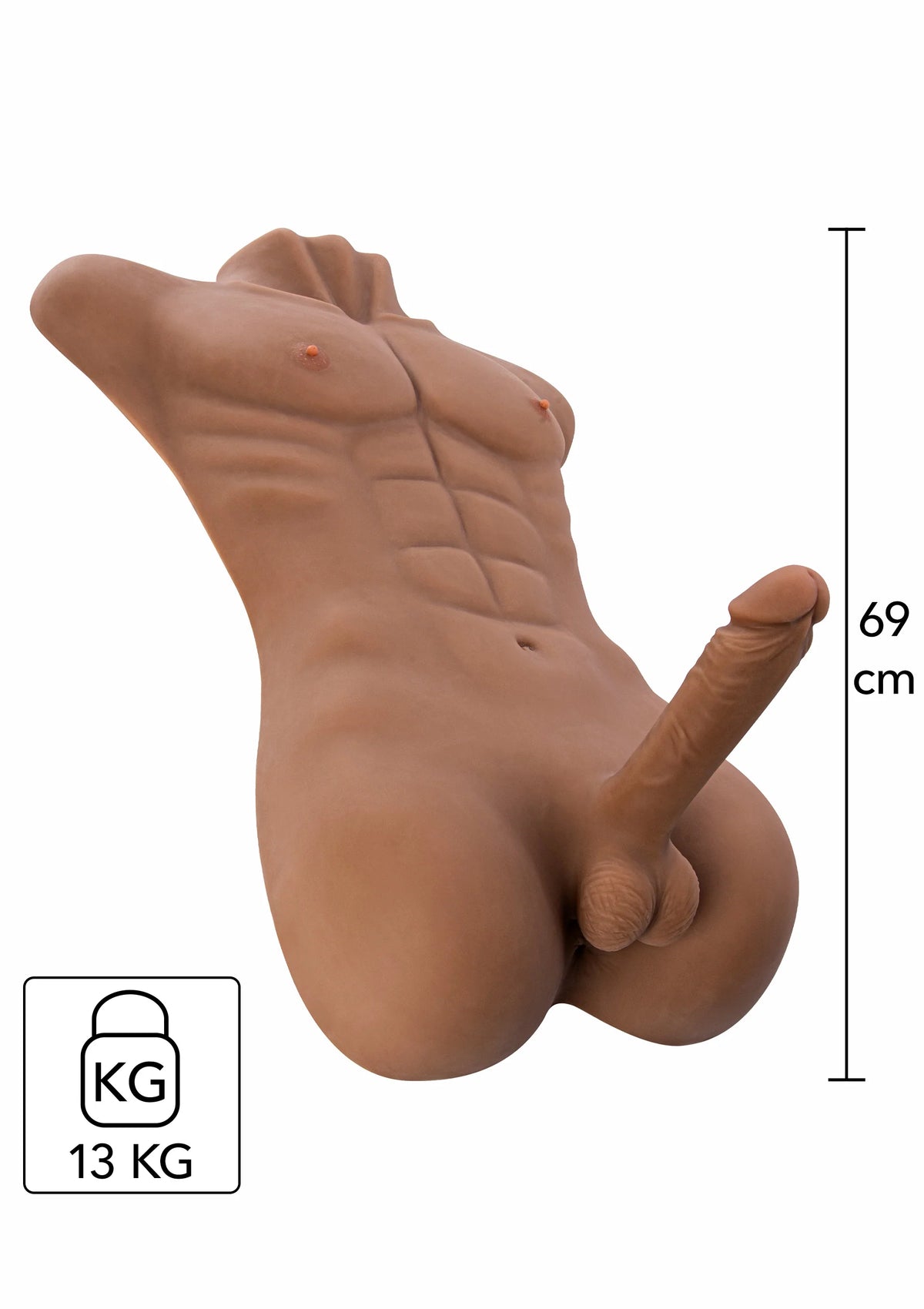 Bestel: Dude, Fuck Me! 13 kg male sexdoll by Hidden Desire - bij Happytoys: de erotische sex webshop | liever Happy dan Easy ⭐⭐⭐⭐⭐ - Default Title - 16944 - SKIN