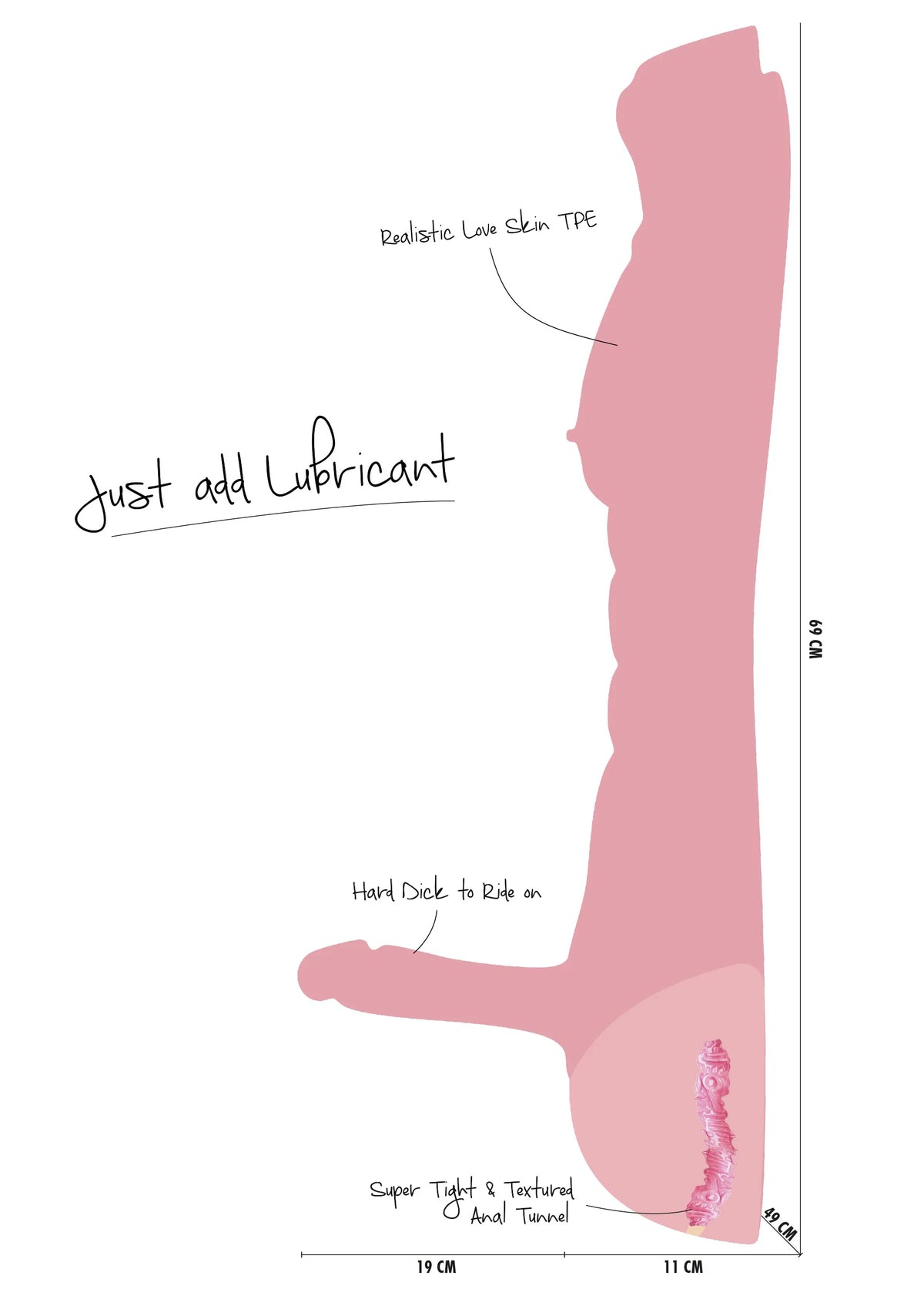 Bestel: Dude, Fuck Me! 13 kg male sexdoll by Hidden Desire - bij Happytoys: de erotische sex webshop | liever Happy dan Easy ⭐⭐⭐⭐⭐