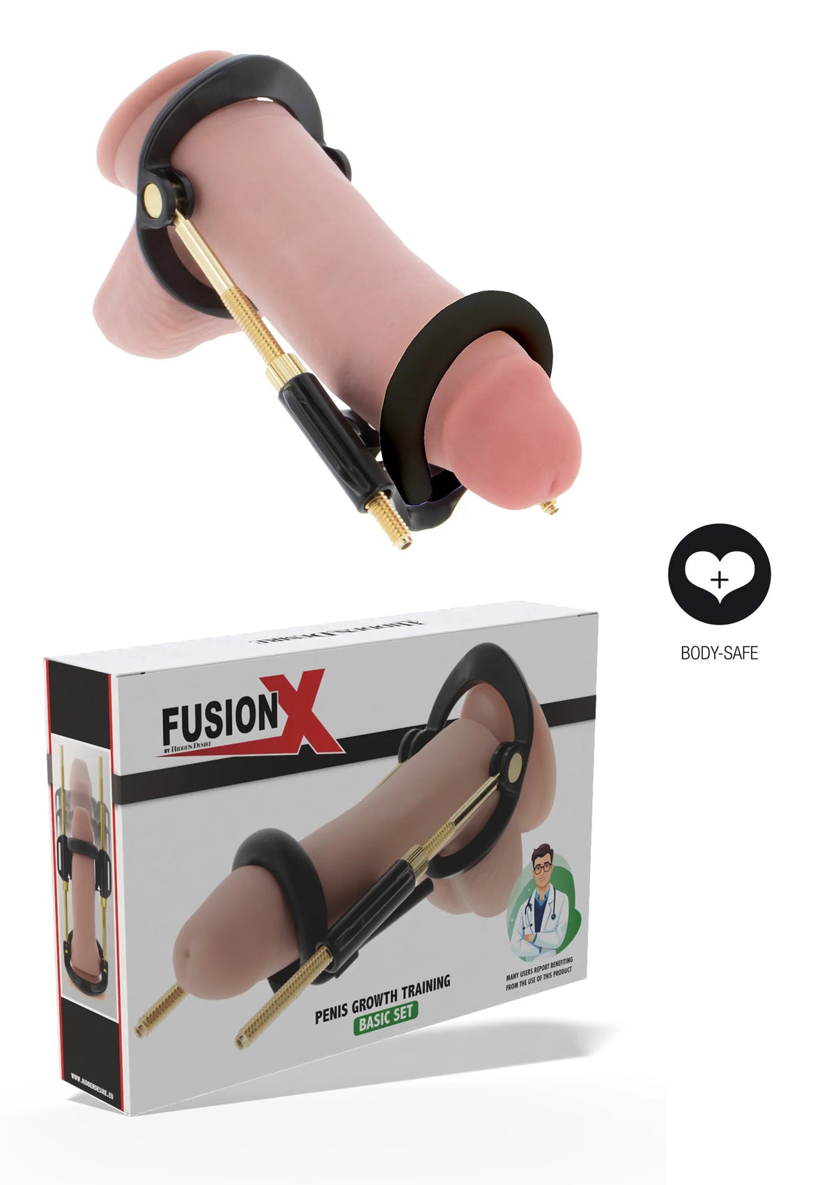 Bestel: Penis Growth Training Basic Set by Hidden Desire - bij Happytoys: de erotische sex webshop | liever Happy dan Easy ⭐⭐⭐⭐⭐