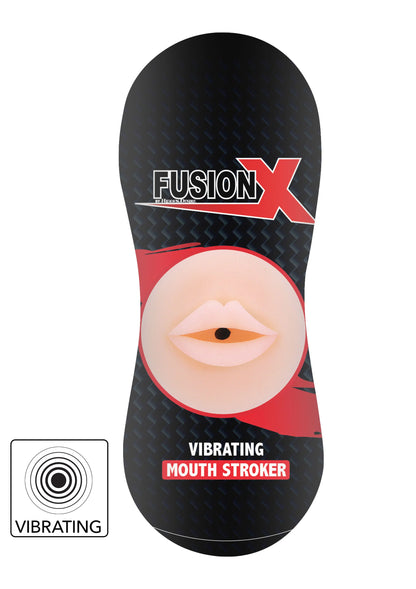 Bestel: Fusion Vibrating Stroker Mouth by Hidden Desire - bij Happytoys: de erotische sex webshop | liever Happy dan Easy ⭐⭐⭐⭐⭐ - Default Title - 16956 - SKIN