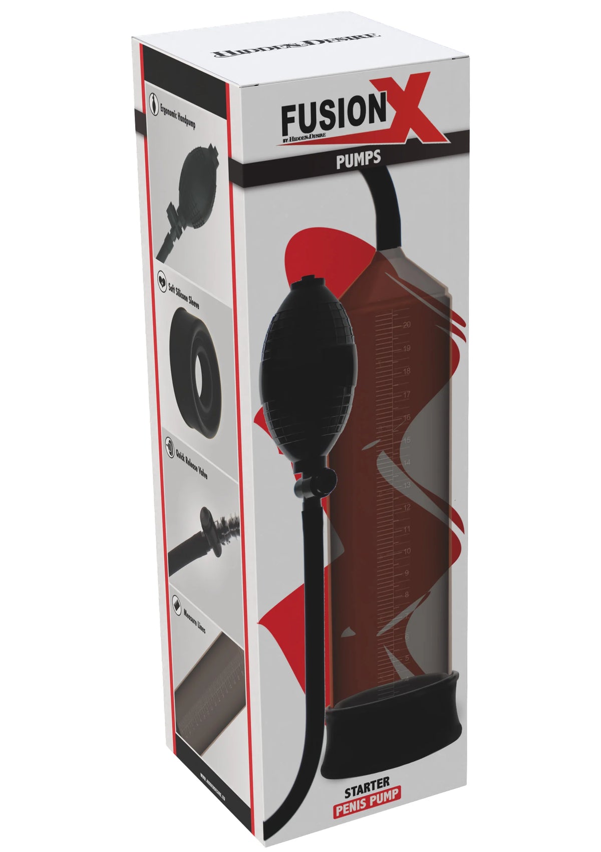Bestel: Fusion Starter Penis Pump Black by Hidden Desire - bij Happytoys: de erotische sex webshop | liever Happy dan Easy ⭐⭐⭐⭐⭐