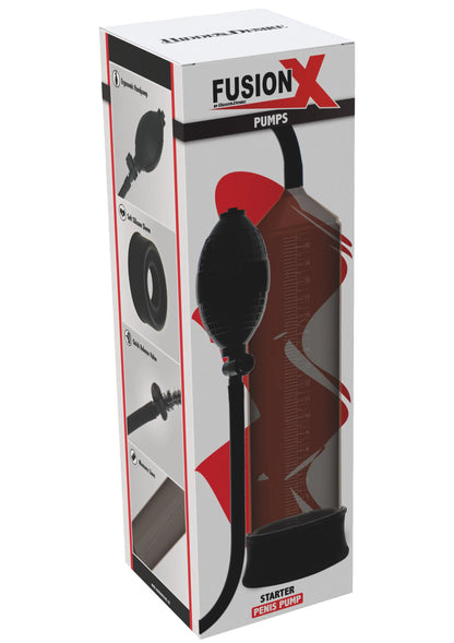 Bestel: Fusion Starter Penis Pump Clear by Hidden Desire - bij Happytoys: de erotische sex webshop | liever Happy dan Easy ⭐⭐⭐⭐⭐