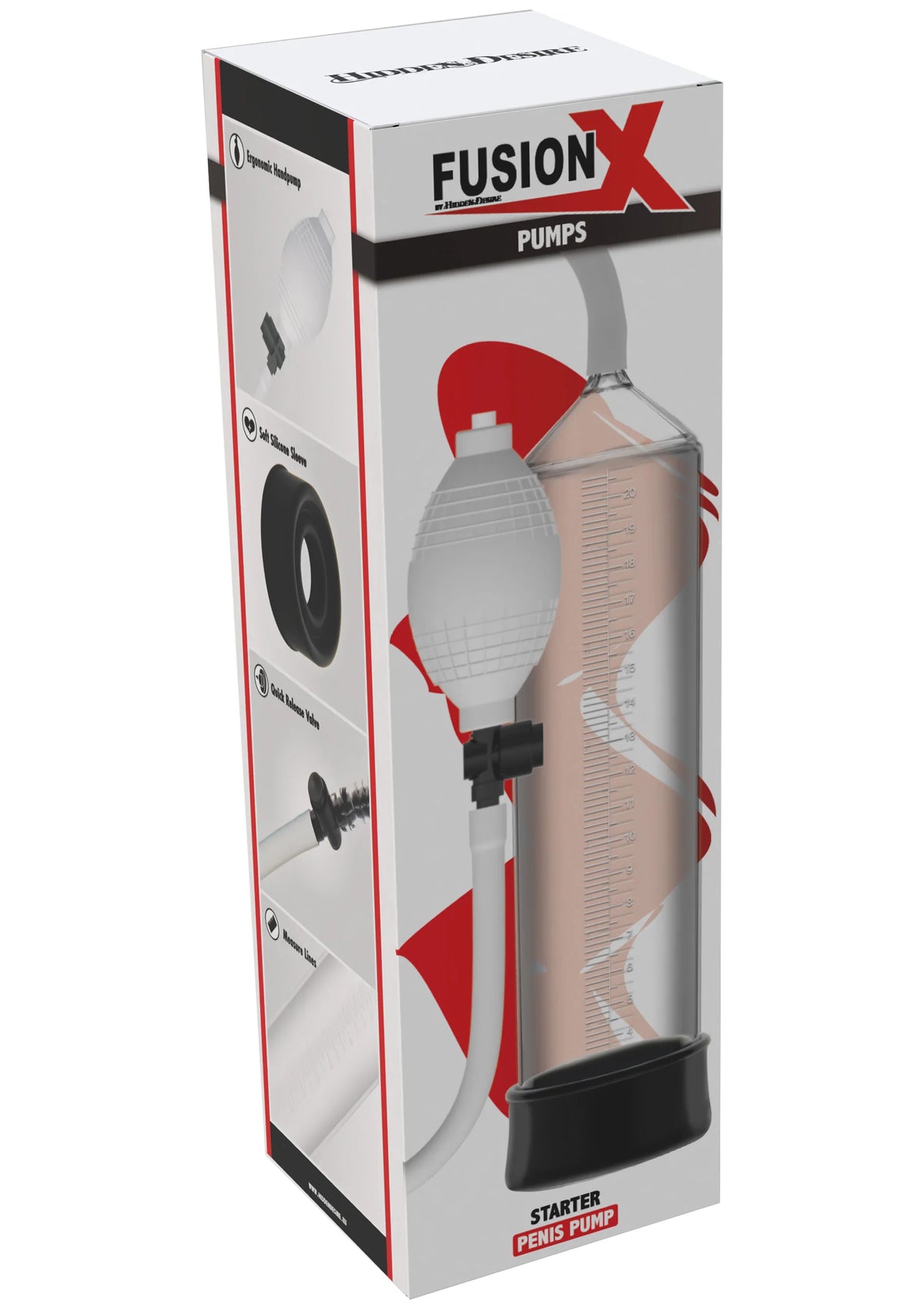 Bestel: Fusion Starter Penis Pump Blue by Hidden Desire - bij Happytoys: de erotische sex webshop | liever Happy dan Easy ⭐⭐⭐⭐⭐
