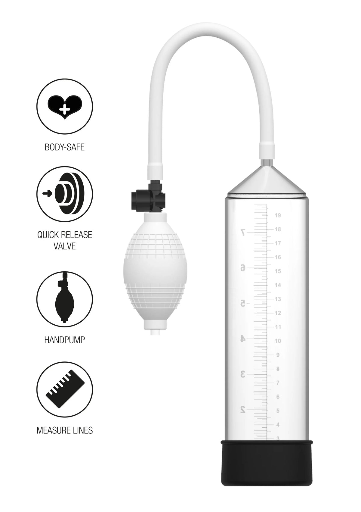 Bestel: Fusion Starter Penis Pump Clear by Hidden Desire - bij Happytoys: de erotische sex webshop | liever Happy dan Easy ⭐⭐⭐⭐⭐