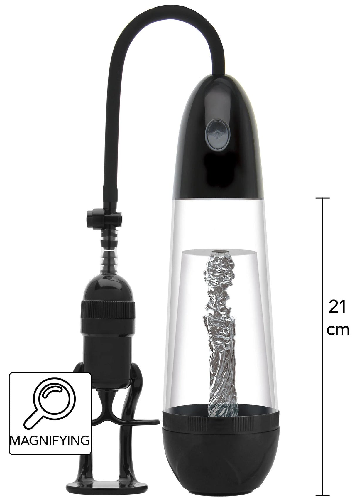 Bestel: Magnifying Sleeve Penis Pump by Hidden Desire - bij Happytoys: de erotische sex webshop | liever Happy dan Easy ⭐⭐⭐⭐⭐ - Default Title - 16962 - BLACK