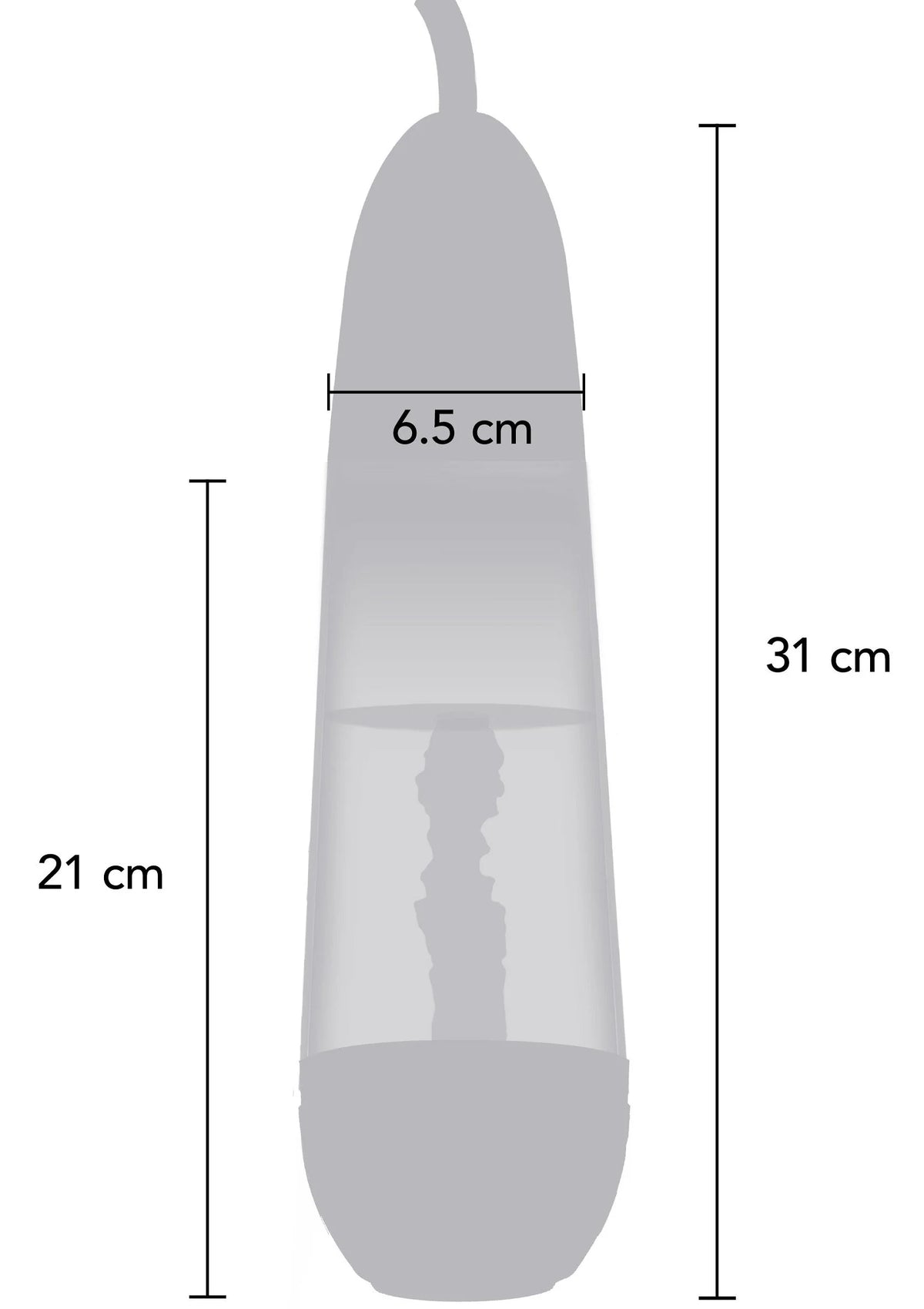 Bestel: Magnifying Sleeve Penis Pump by Hidden Desire - bij Happytoys: de erotische sex webshop | liever Happy dan Easy ⭐⭐⭐⭐⭐