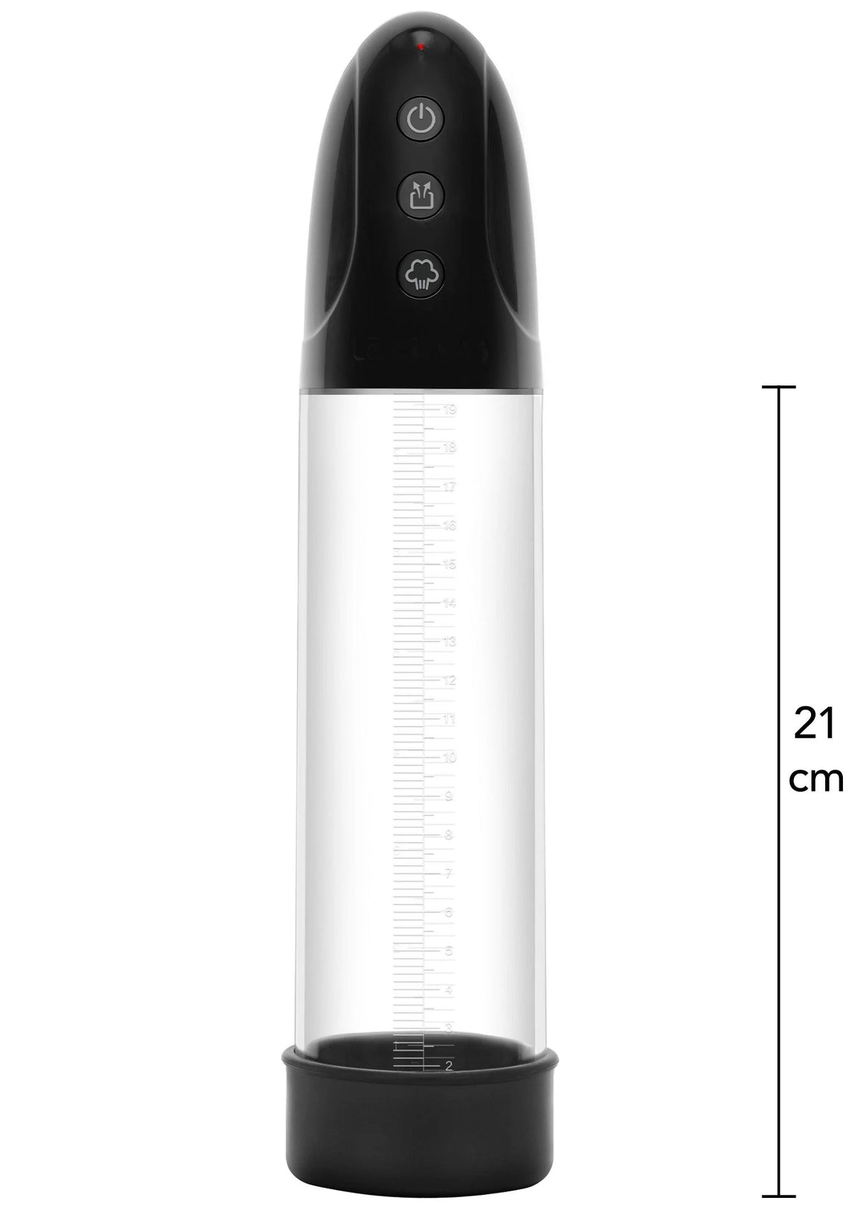 Bestel: Automatic Penis Pump by Hidden Desire - bij Happytoys: de erotische sex webshop | liever Happy dan Easy ⭐⭐⭐⭐⭐ - Default Title - 16963 - BLACK