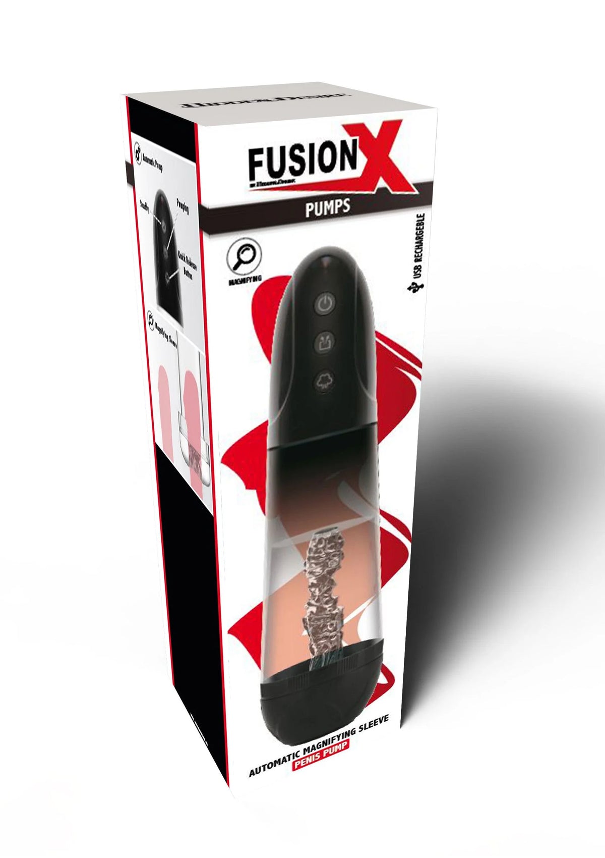 Bestel: Automatic Magnify Penis Pump by Hidden Desire - bij Happytoys: de erotische sex webshop | liever Happy dan Easy ⭐⭐⭐⭐⭐