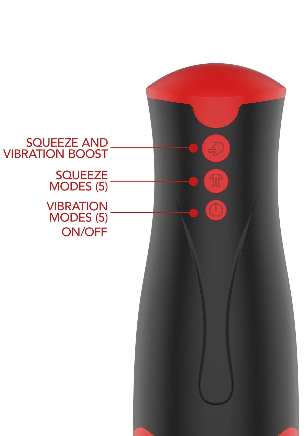 Bestel: Deep Squeeze Masturbator by Hidden Desire - bij Happytoys: de erotische sex webshop | liever Happy dan Easy ⭐⭐⭐⭐⭐