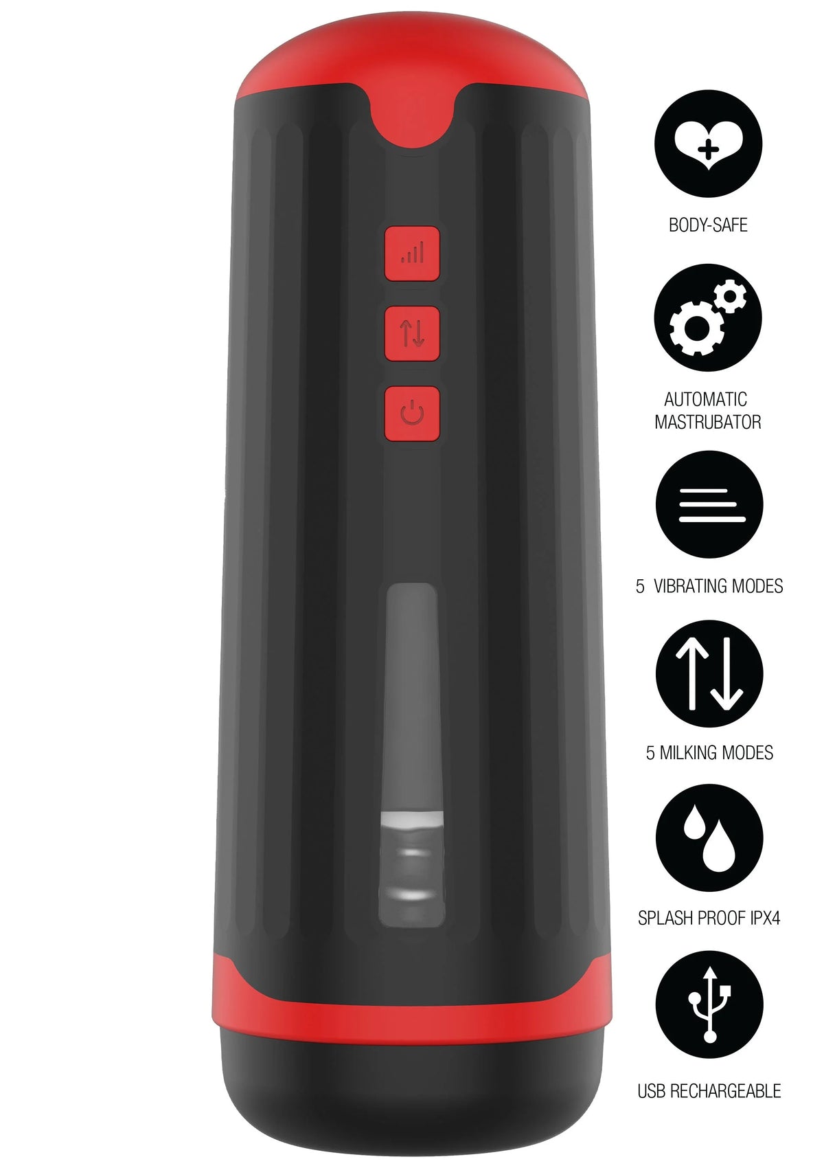 Bestel: Fusion X Milking Master Masturbator by Hidden Desire - bij Happytoys: de erotische sex webshop | liever Happy dan Easy ⭐⭐⭐⭐⭐