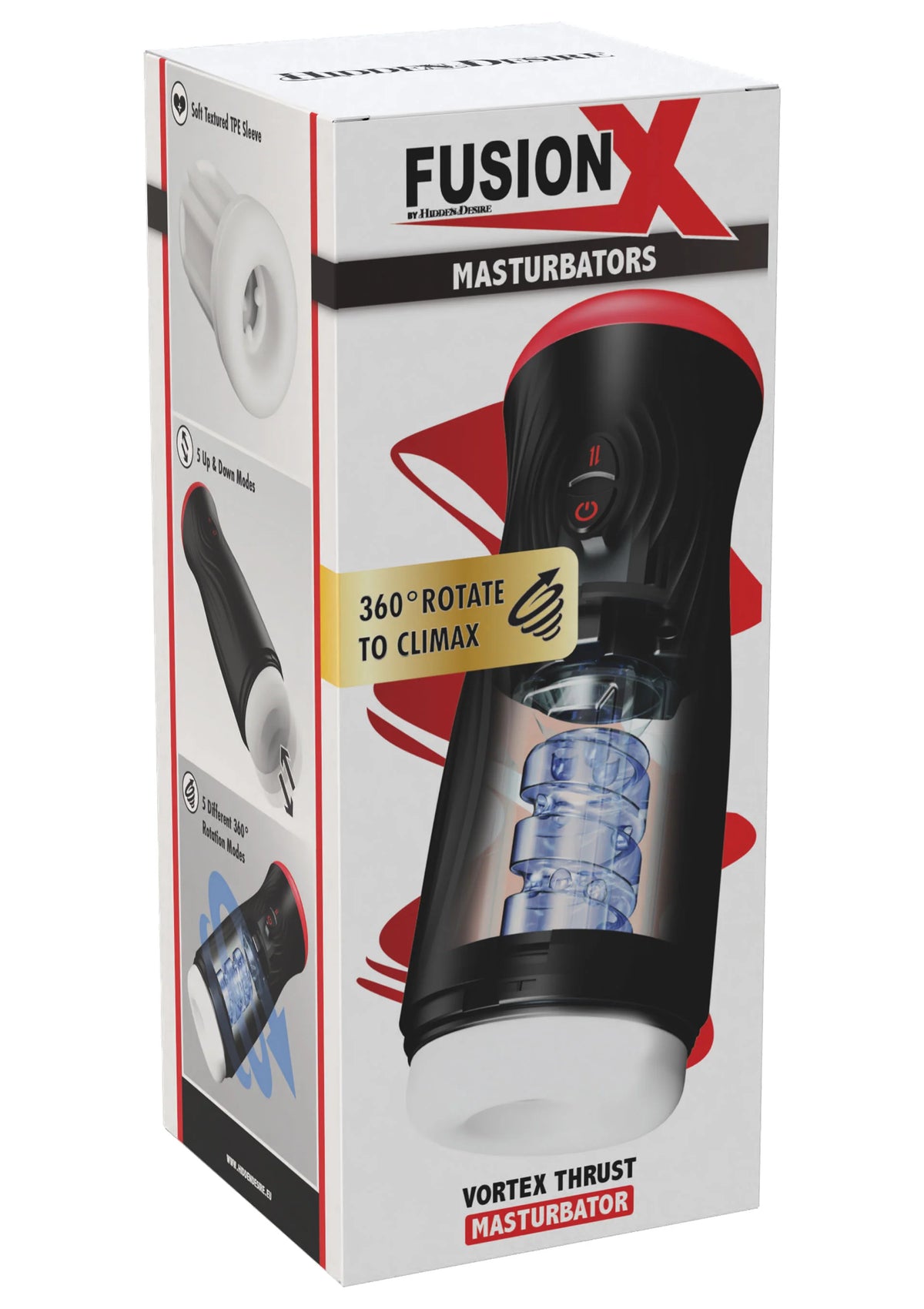 Bestel: Vortex Thrust Masturbator by Hidden Desire - bij Happytoys: de erotische sex webshop | liever Happy dan Easy ⭐⭐⭐⭐⭐