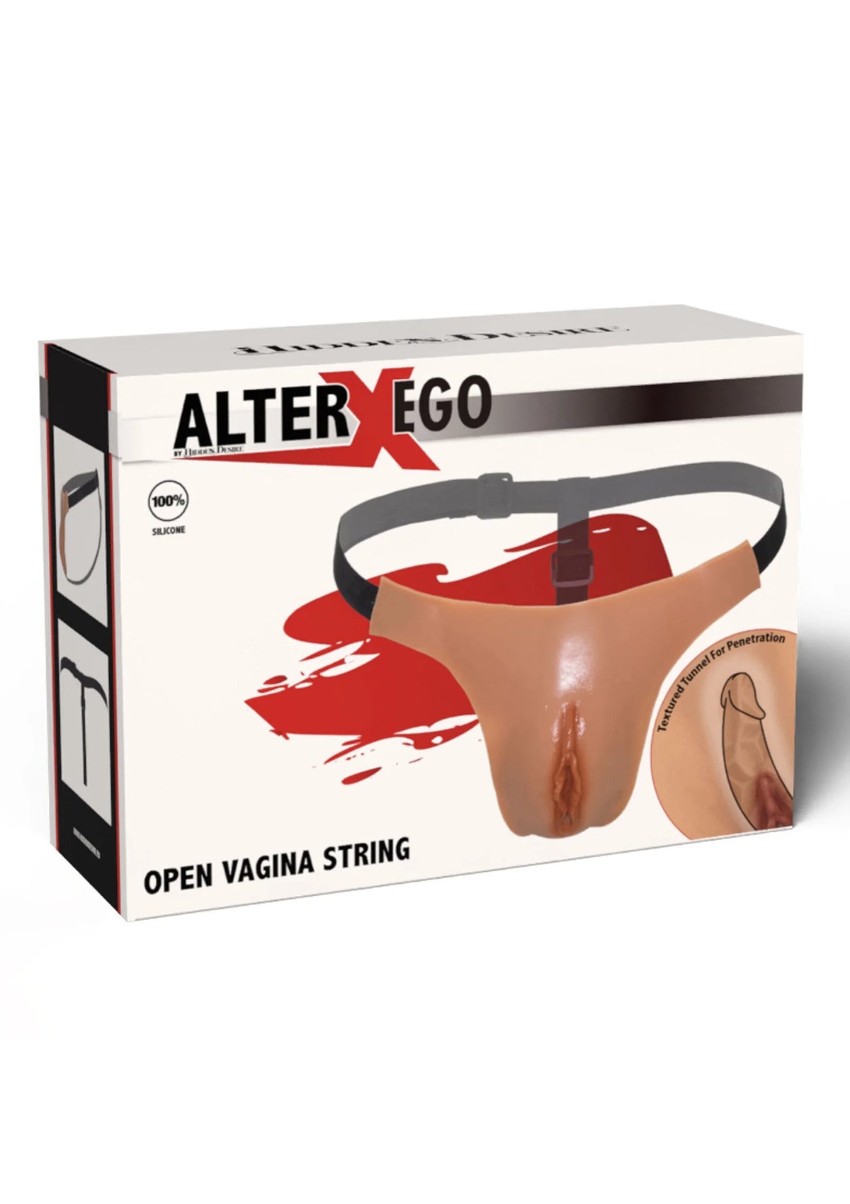Bestel: Open Vagina String by Hidden Desire - bij Happytoys: de erotische sex webshop | liever Happy dan Easy ⭐⭐⭐⭐⭐