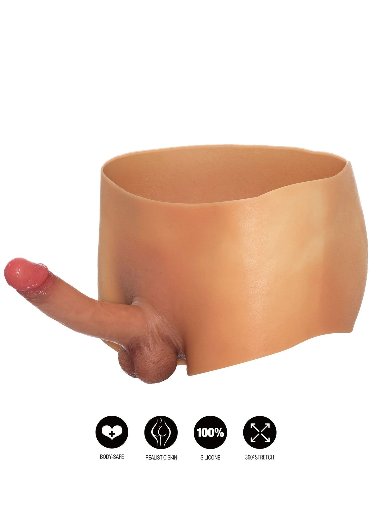 Bestel: Penis Boxershort L 18 cm Dildo by Hidden Desire - bij Happytoys: de erotische sex webshop | liever Happy dan Easy ⭐⭐⭐⭐⭐