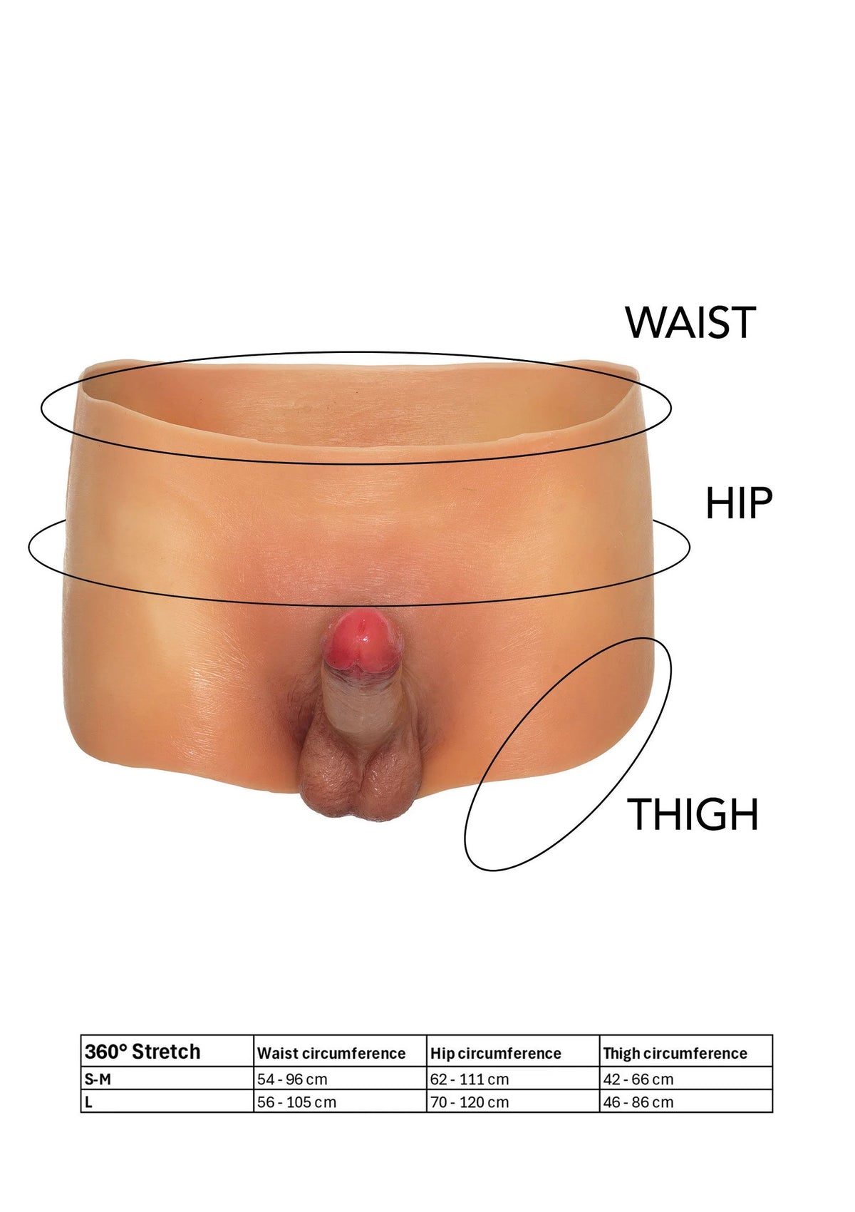 Bestel: Penis Boxershort L 18 cm Dildo by Hidden Desire - bij Happytoys: de erotische sex webshop | liever Happy dan Easy ⭐⭐⭐⭐⭐