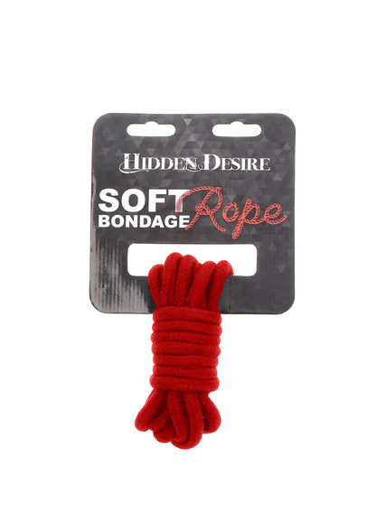 Bestel: Bondage Rope 3 Meter by Hidden Desire - bij Happytoys: de erotische sex webshop | liever Happy dan Easy ⭐⭐⭐⭐⭐