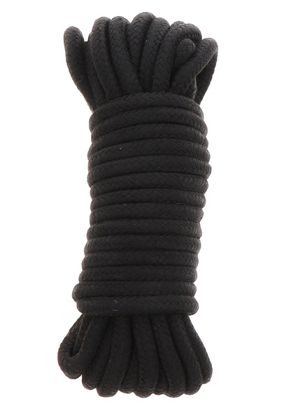 Bestel: Bondage Rope 10 Meter by Hidden Desire - bij Happytoys: de erotische sex webshop | liever Happy dan Easy ⭐⭐⭐⭐⭐ - Zwart - 17022 - BLACK