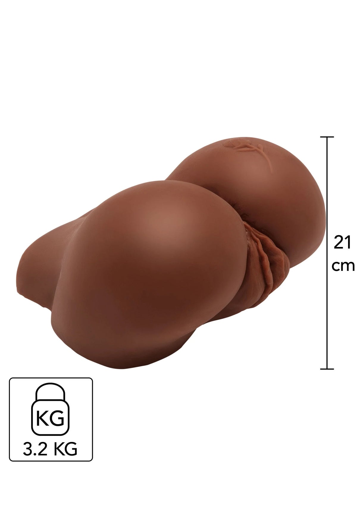 Bestel: Big Ass Banger Vibrating @ Hidden Desire - bij Happytoys: de erotische sex webshop | liever Happy dan Easy ⭐⭐⭐⭐⭐ - Bruin - 17039 - BROWN