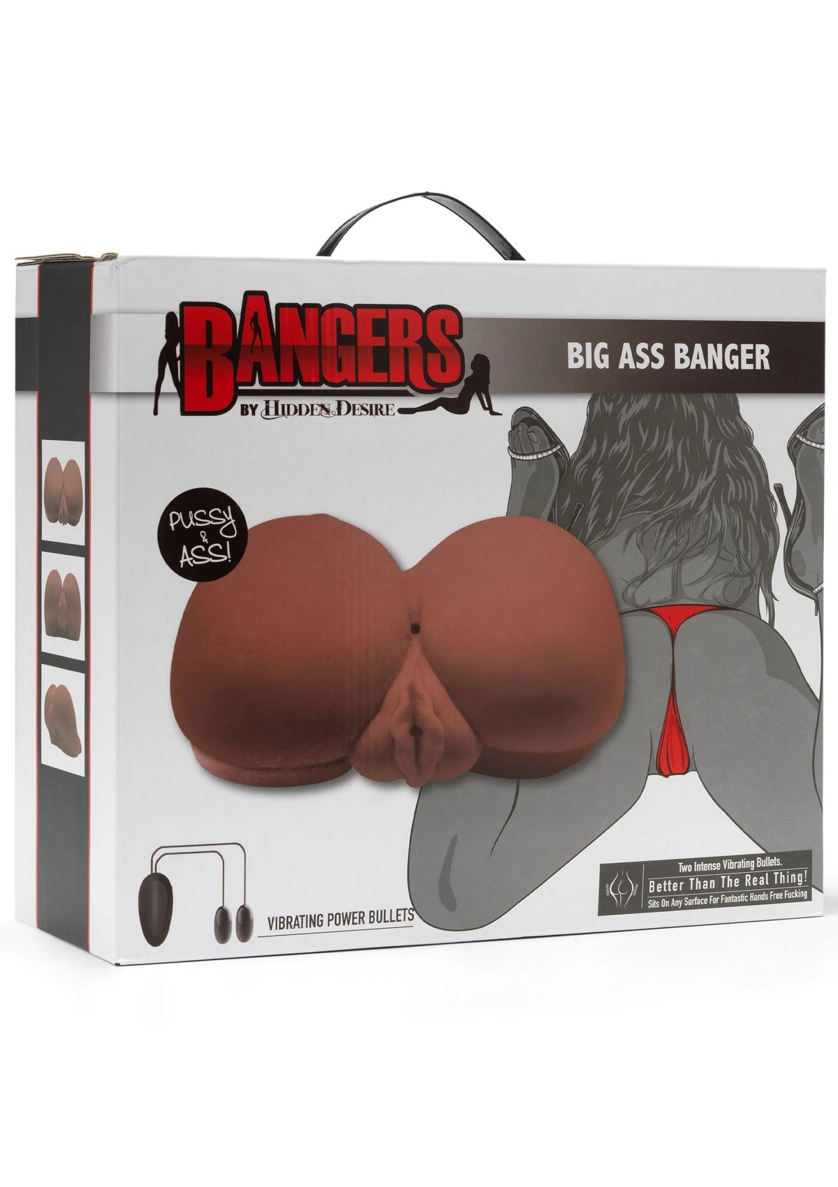 Bestel: Big Ass Banger Vibrating By Hidden Desire - bij Happytoys: de erotische sex webshop | liever Happy dan Easy ⭐⭐⭐⭐⭐