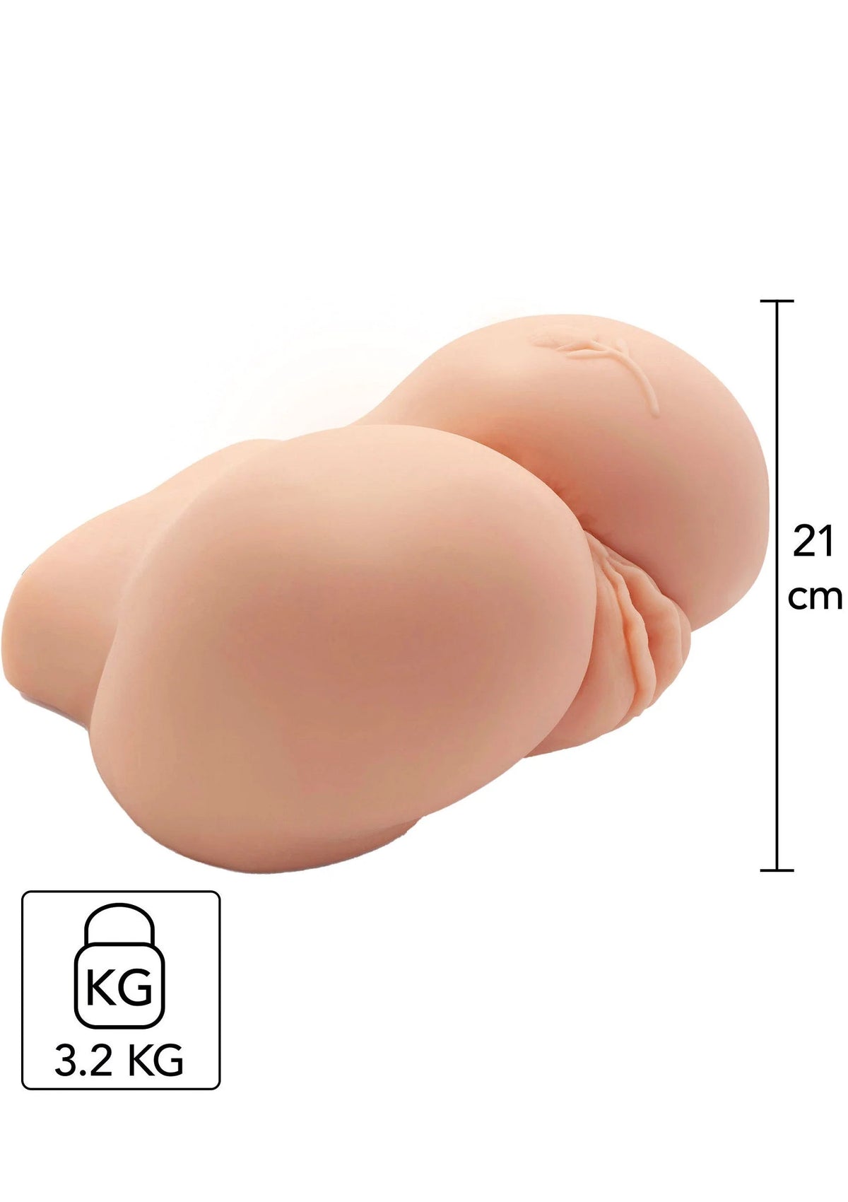 Bestel: Big Ass Banger Vibrating @ Hidden Desire - bij Happytoys: de erotische sex webshop | liever Happy dan Easy ⭐⭐⭐⭐⭐ - Skin - 17039 - SKIN