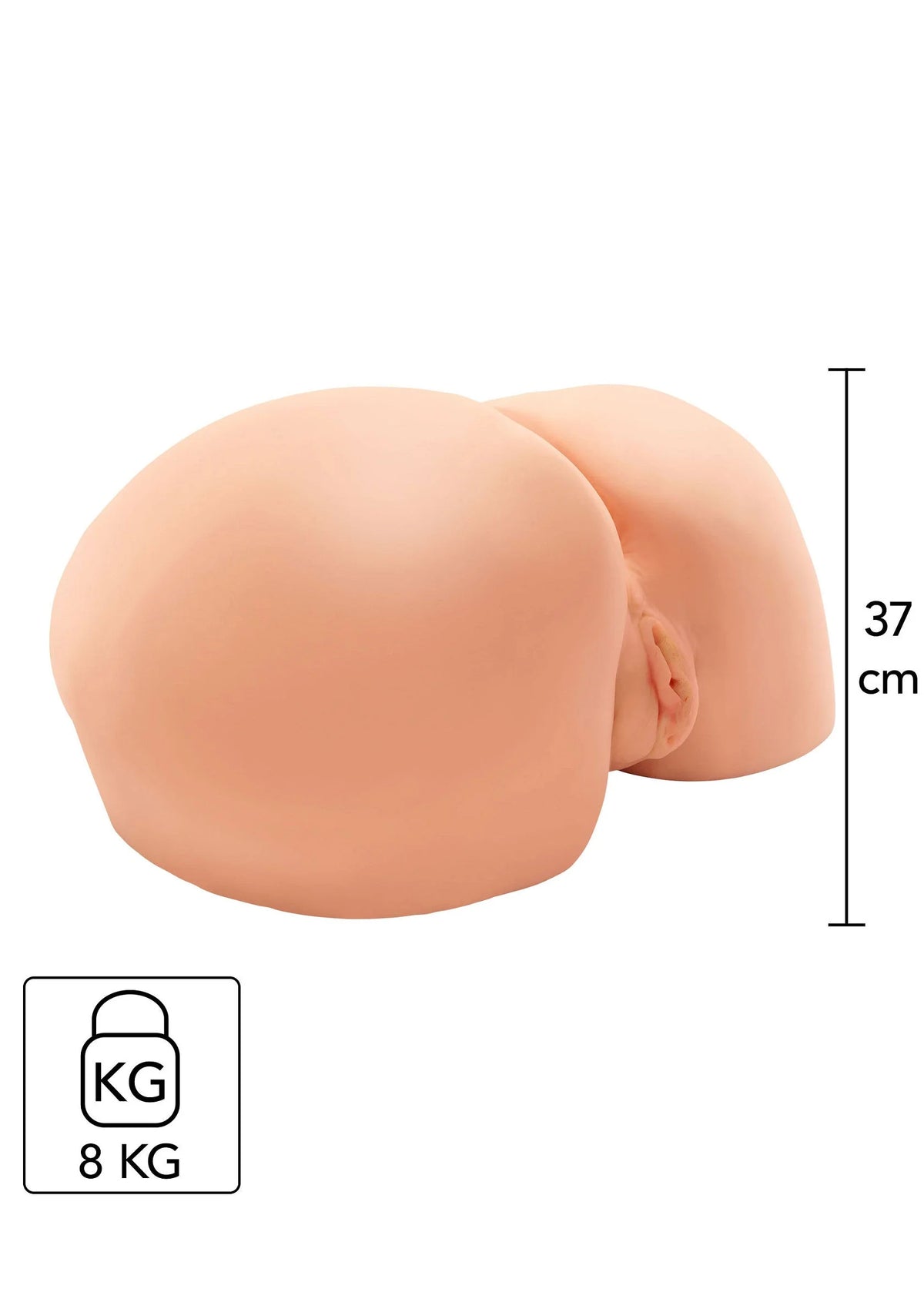 Bestel: Bangers Big Bubble Butt Bitch Vibrating Masturbator by Hidden Desire - bij Happytoys: de erotische sex webshop | liever Happy dan Easy ⭐⭐⭐⭐⭐ - Default Title - 17040 - SKIN