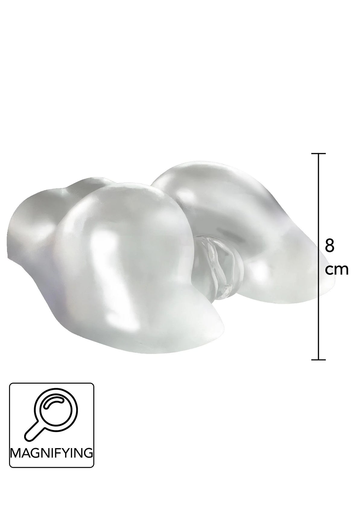 Bestel: See - Through Fuckable Pussy Masturbator by Hidden Desire Bangers - bij Happytoys: de erotische sex webshop | liever Happy dan Easy ⭐⭐⭐⭐⭐ - Default Title - 17055 - CLEAR