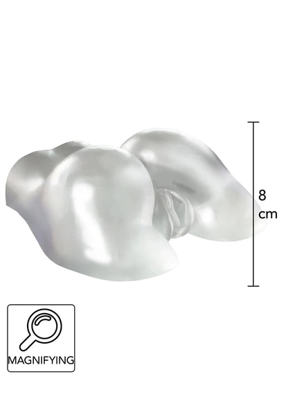 Bestel: See - Through Fuckable Pussy Masturbator by Hidden Desire Bangers - bij Happytoys: de erotische sex webshop | liever Happy dan Easy ⭐⭐⭐⭐⭐ - Default Title - 17055 - CLEAR