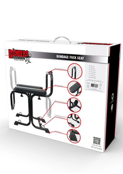 Bestel: Bangers Fuck Machines Bondage Fuck Seat by Hidden Desire - bij Happytoys: de erotische sex webshop | liever Happy dan Easy ⭐⭐⭐⭐⭐